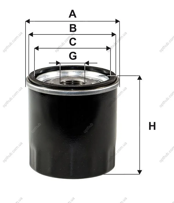 Фільтр масляний TOYOTA AVENSIS, CAMRY, CARINA, COROLLA, CELICA, CORONA, CRESIDA WIX FILTERS WL7131 (фото 1)