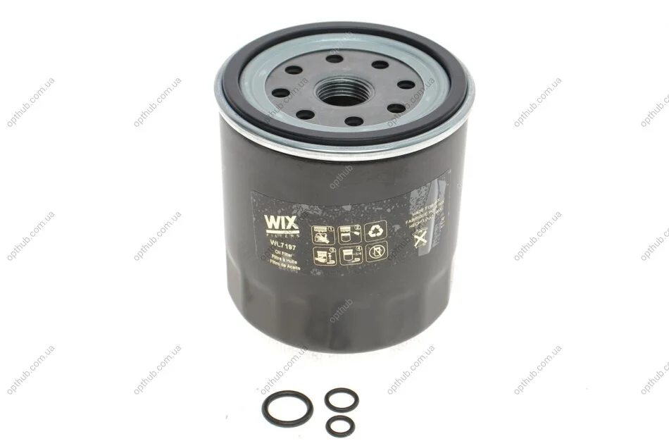 Фільтр масляний двигуна ISUZU /OP634 (вир-во WIX-FILTERS) WIX FILTERS WL7197 (фото 1)