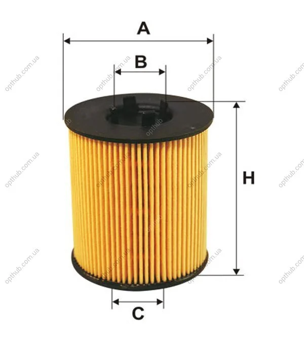 Фільтр масляний двигуна OPEL ASTRA /OE648/2 (вир-во WIX-FILTERS) WIX FILTERS WL7241 (фото 1)