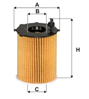 Фільтр масляний CITROEN C3, XSARA, BERLINGO 1.4HDI; FORD FIESTA V 1.4TDCI 11/01-> PEUGEOT 206, 307, PAR WIX FILTERS WL7305