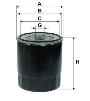 Фильтр масляный двигателя /OP636/1 (пр-во WIX-Filtron) WIX FILTERS WL7307