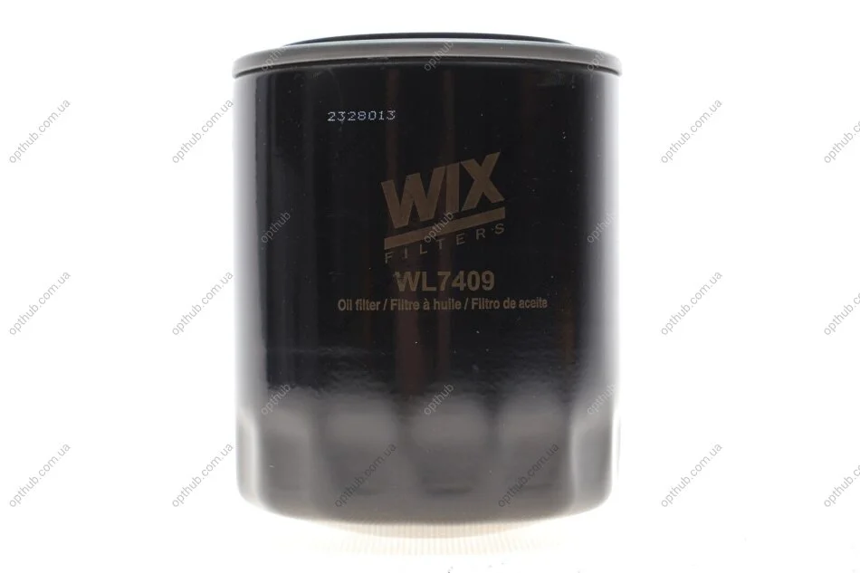 Фільтр масляний двигуна KIA PREGIO /OP632/4 (вир-во WIX-FILTERS) WIX FILTERS WL7409 (фото 1)