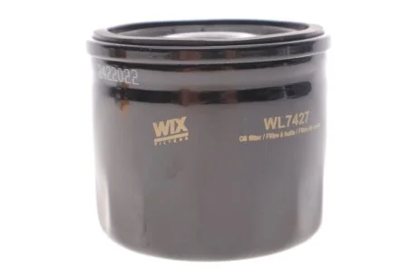 Фільтр масляний NISSAN 1.9DCI; OPEL MOVANO 1.9CDTI; RENAULT 1.9DCI-; SUZUKI GRAND VITARA 1.9DDIS'' WIX FILTERS WL7427