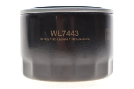 Фильтр масляный двигателя /OP592/8 (пр-во WIX-Filtron UA) WIX FILTERS WL7443