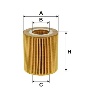 Фільтр масляний CITROEN C5 II, C6; JAGUAR; LANDROVER; PEUGEOT 407 -ua WIX FILTERS WL7490