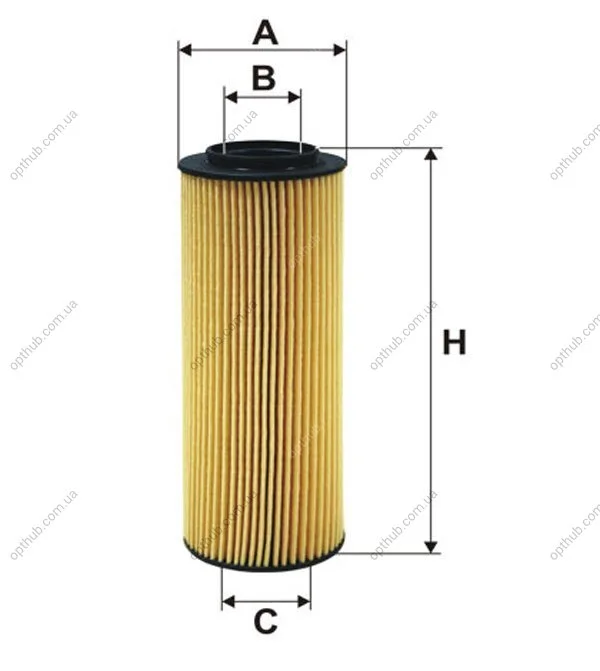 Фільтр масляний двигуна HYUNDAI ix55 3.0 CRDI (вир-во WIX-FILTERS) WIX FILTERS WL7493 (фото 1)
