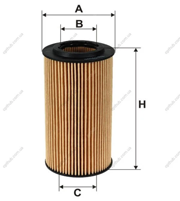 Фільтр масляний двигуна AUDI SEAT SKODA VW (вир-во WIX-FILTERS) WIX FILTERS WL7504 (фото 1)