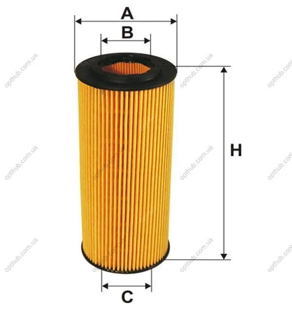 Фільтр масляний двигуна AUDI A4 II, A5, A6 II, A8 (вир-во WIX-FILTERS) WIX FILTERS WL7505 (фото 1)