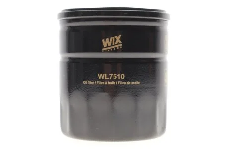 Фільтр масляний двигуна FORD 1.0-2.0 EcoBoost 10- (вир-во WIX-FILTERS) WIX FILTERS WL7510