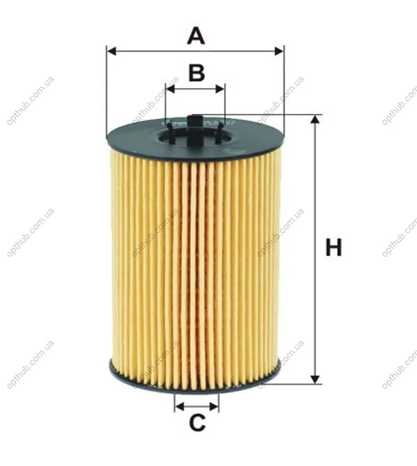 Фильтр масляный AUDI A3 III (8V), A4 (B8/8K), A5 (8T), A6 (4G2/4G5), Q5 (8R); SEAT LEON III; SKODA OCTA WIX FILTERS WL7514 (фото 1)