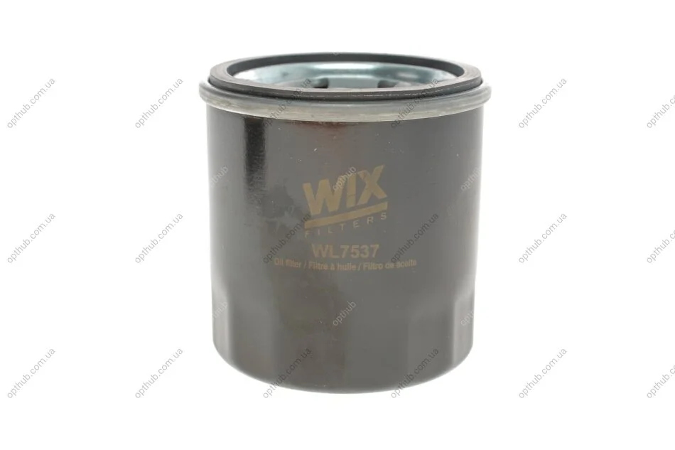 Фільтр масляний двигуна RENAULT DUSTER 1.6 Sce 15-, SCENIC III 2.0 09- (вир-во WIX-FILTERS) WIX FILTERS WL7537 (фото 1)