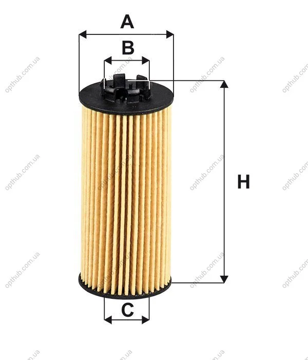 Фільтр масляний BMW 2 ACTIVE, X1, X2; MINI ONE III -ua WIX FILTERS WL7556 (фото 1)