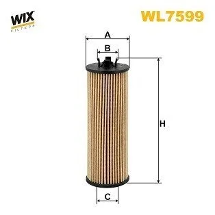 ФИЛЬТР МАСЛА WIX FILTERS WL7599