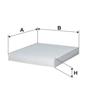 Фильтр салона WIX FILTERS WP2006