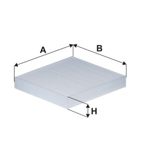 Фільтр салону MERCEDES-BENZ X-KLASSE, NISSAN NAVARA NP300 -ua WIX FILTERS WP2180