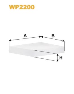 Фільтр салону WIX FILTERS WP2200