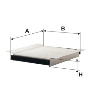 Фільтр салону FORD SCORPIO II 94-98 (3шт.) (WIX-FILTERS) C.I.U WIX FILTERS WP6852