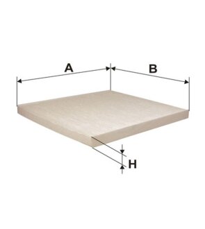 Фільтр салону RENAULT MEGANE SCENIC 1/98-> (НОМ. ОРИГ.7700428820) -ua WIX FILTERS WP6932