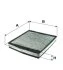 Фільтр салону /K1126A вугільний (вир-во WIX-FILTERS) WIX FILTERS WP9101 (фото 1)