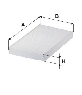 Фільтр салону PEUGEOT 307 WIX FILTERS WP9112