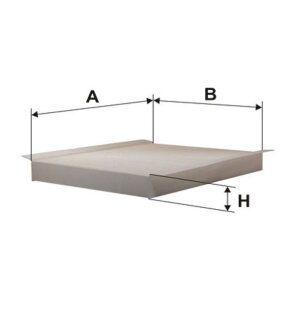 Фільтр салону CITROEN XSARA PICASSO 12/99-> (НОМ. ОРИГ.6447.FF) WIX FILTERS WP9114