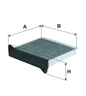 Фільтр салону /K1240A вугільний (вир-во WIX-FILTERS) WIX FILTERS WP9313
