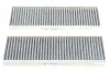 Фільтр салону CITROEN BERLINGO II, PEUGEOT PARTNER II 08- вугільний (2шт.) (вир-во WIX-FILTERS) WIX FILTERS WP9319 (фото 1)