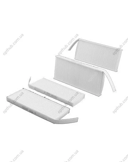 Фільтр салону OPEL MOVANO, RENAULT KANGOO 08- (2шт.) (вир-во WIX-FILTERS) WIX FILTERS WP9336 (фото 1)