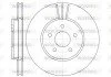 Диск тормозной передний (кратно 2) (выр-во Remsa) Ford Mondeo III (D6607.10) WOKING D660710 (фото 1)