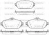 Тормозной колодки диск. перед. (выр-во Remsa) Mercedes-benz C-class (w205) 1.6 13- (P14923.08) WOKING P1492308 (фото 1)