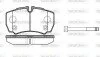 Колодки гальмівні диск. задн. (вир-во Remsa) Ford Tranzit 06>13 (P9493.10) WOKING P949310 (фото 1)