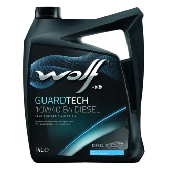 Моторна олива GUARDTECH 10W40 B4 DIESEL 4Lx4 Wolf 8303715