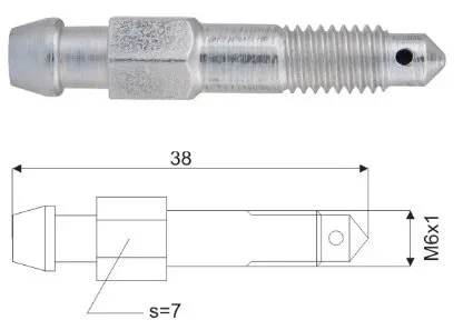 Штуцер металевий WP 5-300-0013