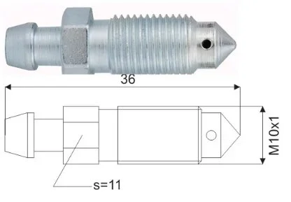 Штуцер металевий WP 5-300-0019
