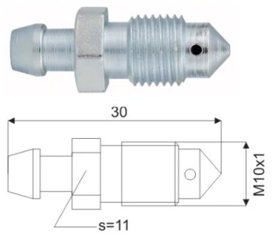 Штуцер металевий WP 5-300-0039