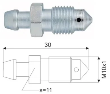 Штуцер металевий WP 5-300-0039