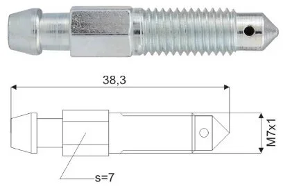 Штуцер металевий WP 5-300-0087