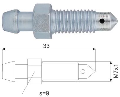 Штуцер металевий WP 5-300-0088