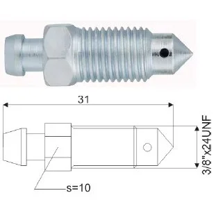 Штуцер металевий WP 5-300-0107