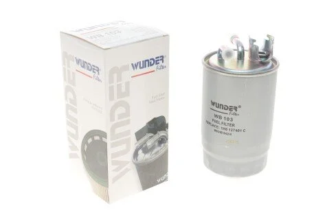Фільтр паливний VW T4 1.9-2.5TDI -03 UA63 WUNDER FILTER WB 103