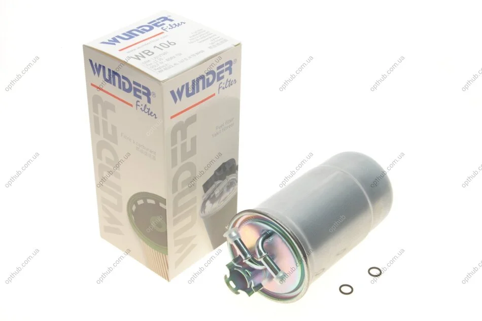 Фильтр топливный VW LT 2.5-2.8TDI 96-06 UA63 WUNDER FILTER WB 106 (фото 1)