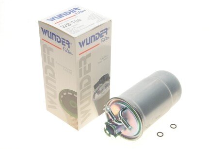 Фільтр паливний VW LT 2.5-2.8TDI 96-06 UA63 WUNDER FILTER WB 106
