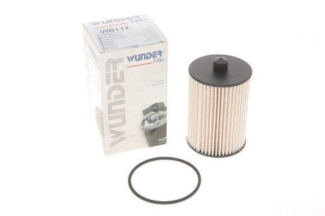 Фільтр паливний VW LT 2.8 TDI (116kw) (opt-om) WUNDER FILTER WB 117