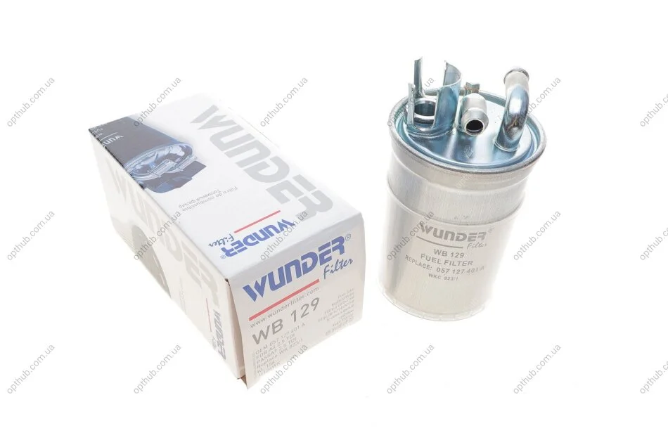 Фільтр паливний Audi A6/VW Passat 2.5TDI 97-05 UA63 WUNDER FILTER WB 129 (фото 1)