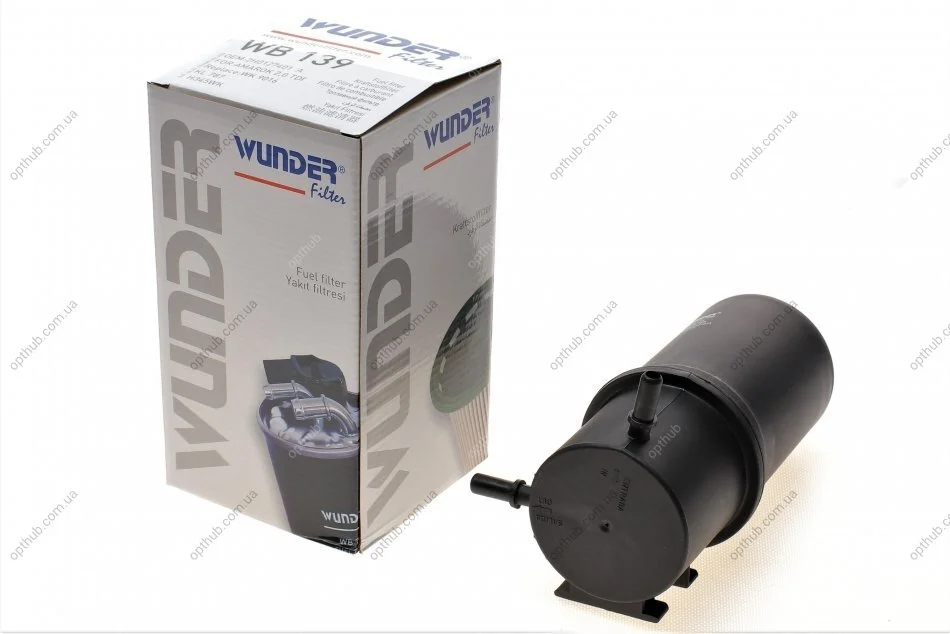 Фильтр топливный VW Amarok 2.0TDI 10- (opt-om) WUNDER FILTER WB 139 (фото 1)