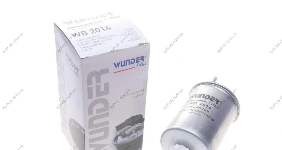 Фільтр паливний SsangYong Actyon/Rexton 02- UA63 WUNDER FILTER WB 2014 (фото 1)