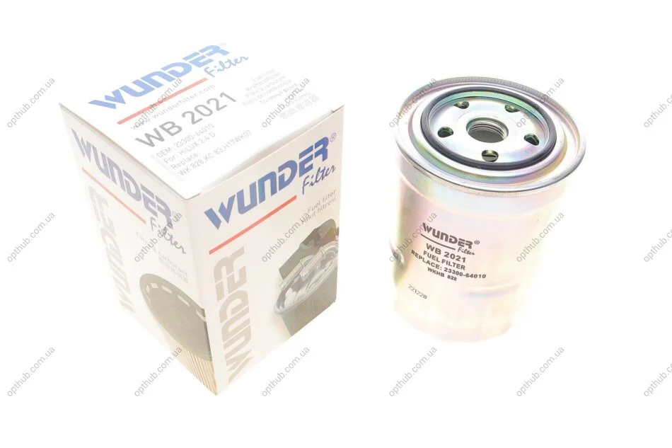 Фільтр паливний Toyota Land Cruiser 2.4-4.2 TD/D 89- UA63 WUNDER FILTER WB 2021 (фото 1)