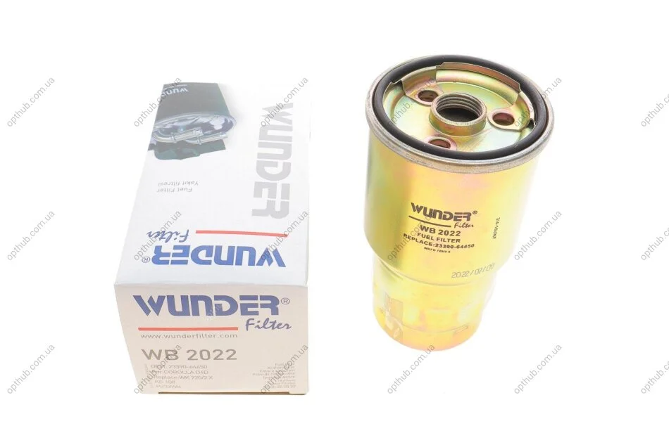 Фільтр паливний Toyota RAV 4 2.0 D-4D 01- UA63 WUNDER FILTER WB 2022 (фото 1)