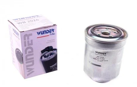 Фільтр паливний Toyota Corolla/Auris 1.4/2.0 D 07- UA63 WUNDER FILTER WB 2024