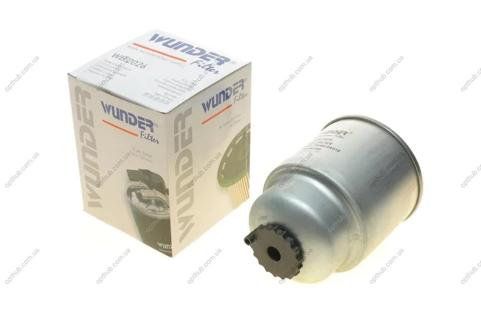 Фильтр топливный Toyota Avensis 1.6/2.0 D-4D 15-18 (opt-om) WUNDER FILTER WB 2026 (фото 1)
